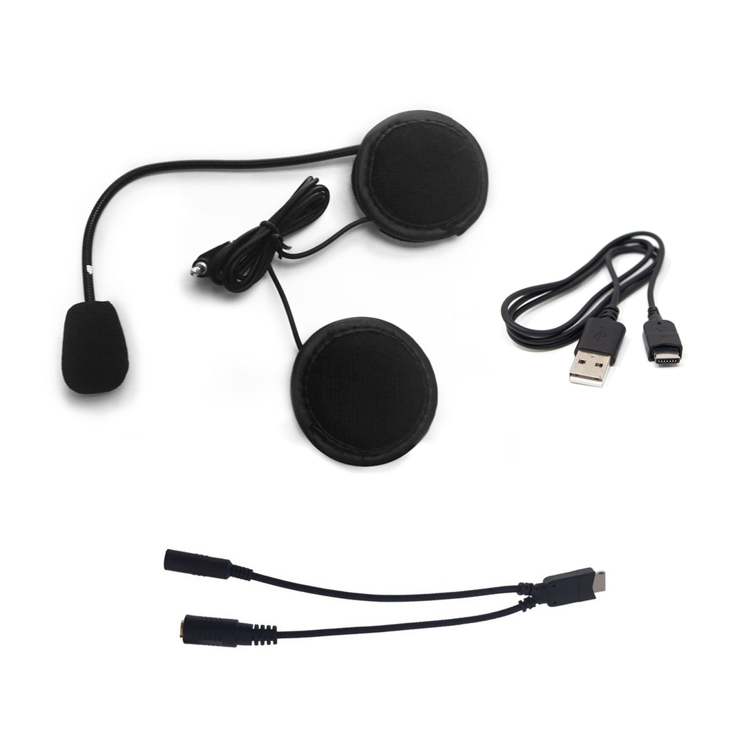 Actio Dual-Speaker Headset with Mic Accessory Pack