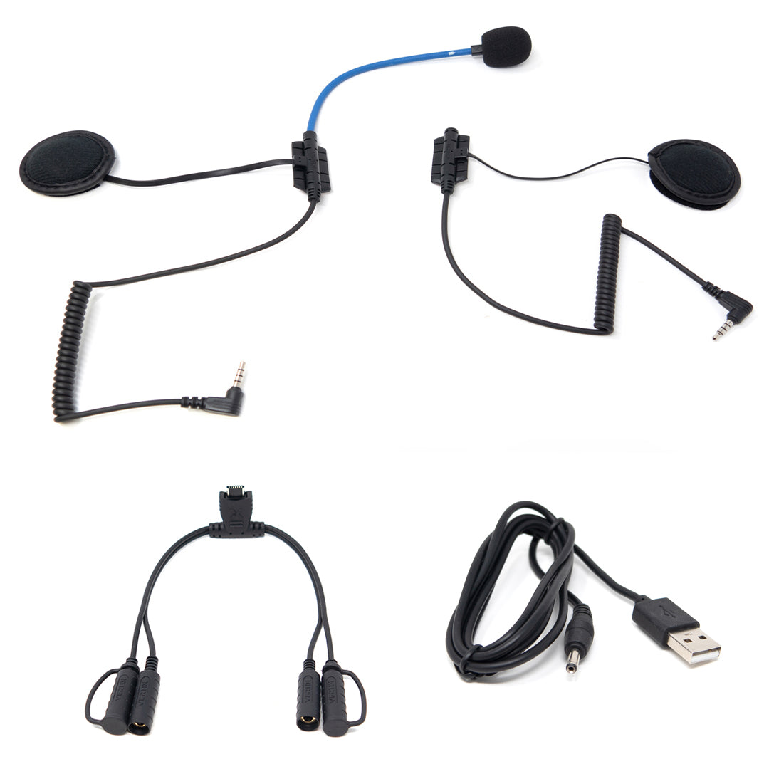 Actio PRO-C Dual-Speaker Headset with Mic Accessory Pack