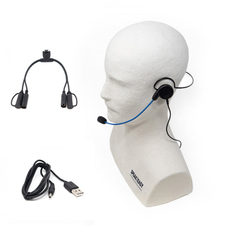 Actio PRO-C Single-Speaker Headset with Mic Accessory Pack